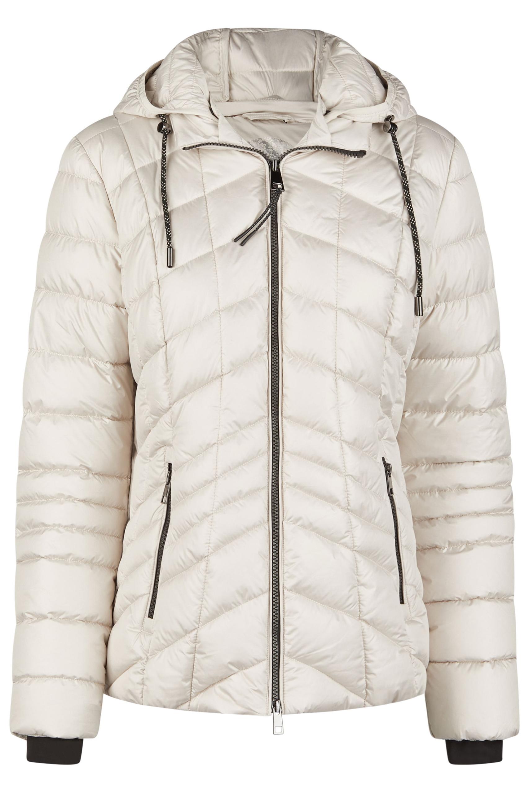 Jacke mit Kapuze - Weiß / 44