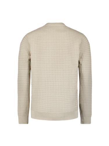 Pullover Crewneck Square Knit L Regular Fit - Kit