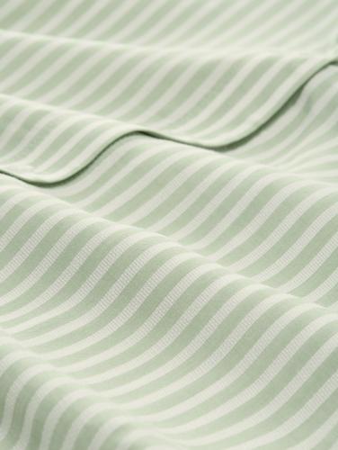 Loose Fit Bluse mit Streifenmuster 40 Loose Fit - True Green White Thin Stripe