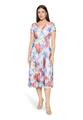 Cocktailkleid 44 Ausgestellt - Blau/Rot