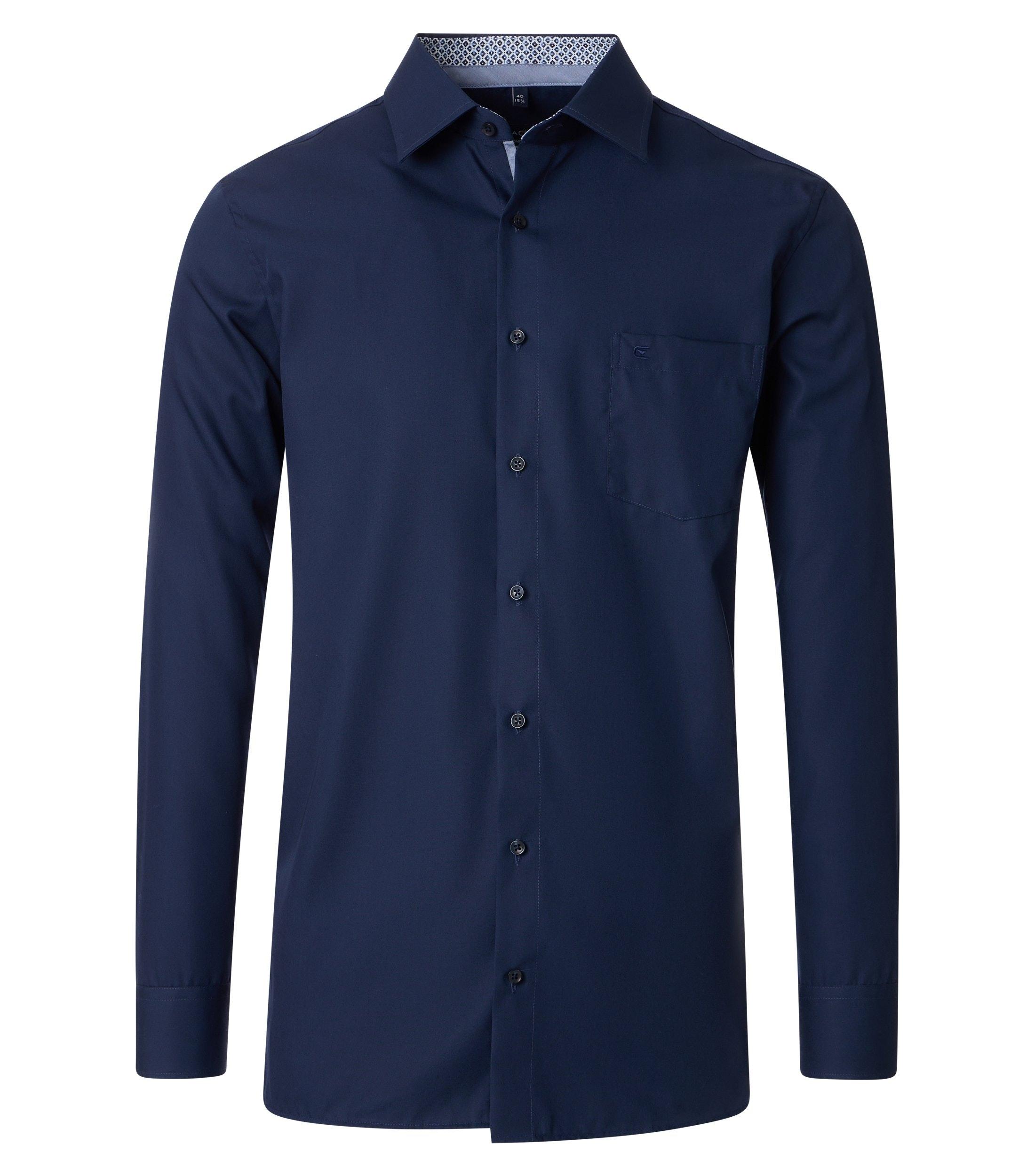 Businesshemd extra langer Arm 72cm 48 Comfort Fit - Blau