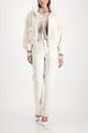 Flauschige Jacke mit Taschen 40 - Almond