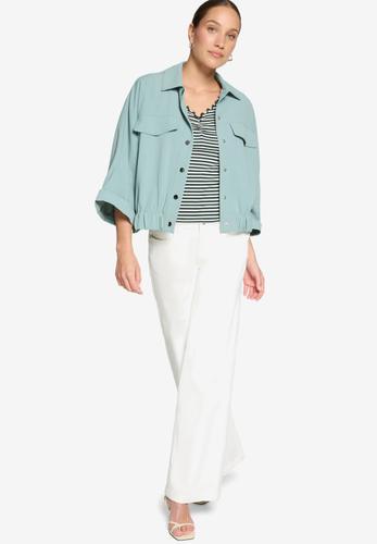 Blouson mit Knopfleiste