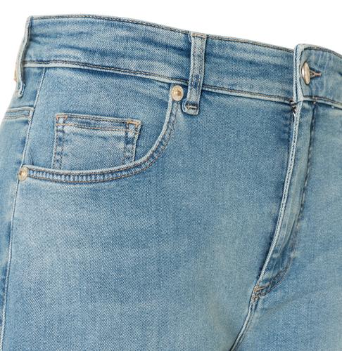 MAC JEANS - DANNI, Light authentic denim 40/OL Barrel Fit - Blau