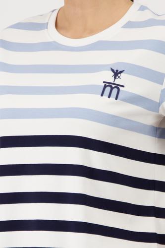 T-Shirt mit Streifen 46 - Marine Ringel
