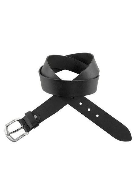 bovino BELTS Ledergürtel bis 140 cm, Glattleder, Große Größen