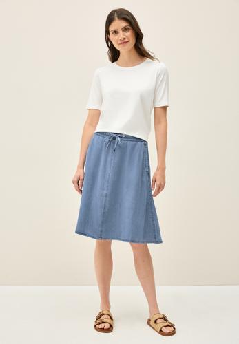Rock in Washed-Optik XXL - Light Blue Wash