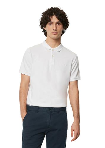 Poloshirt Piqué shaped Weiß XL