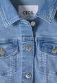 Jeansjacke mit Brusttaschen und Knöpfen L - Light Blue Washed