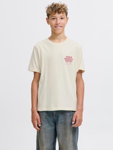 JORMEADOWS TYPO TEE SS CREW NECK JNR