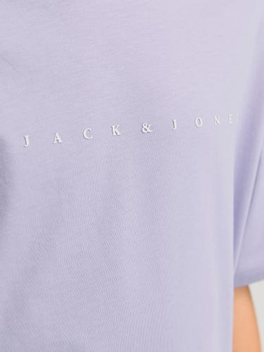 JJESTAR JJ TEE SS NOOS JNR 164 Locker geschnitten - Languid Lavender
