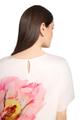 Schlupfbluse 42 Figurumspielend - Patch Cream/rosé