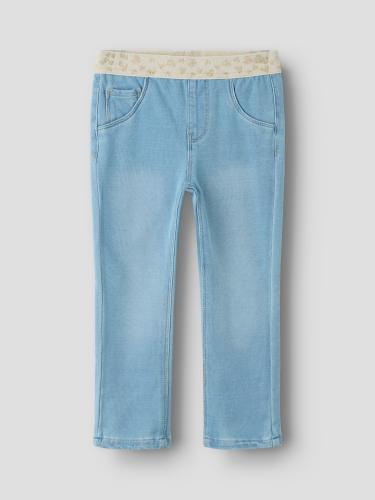 NMFSALLI SLIM SWE JEANS 1190-BO NOOS 92 Slim Fit - Light Blue Denim