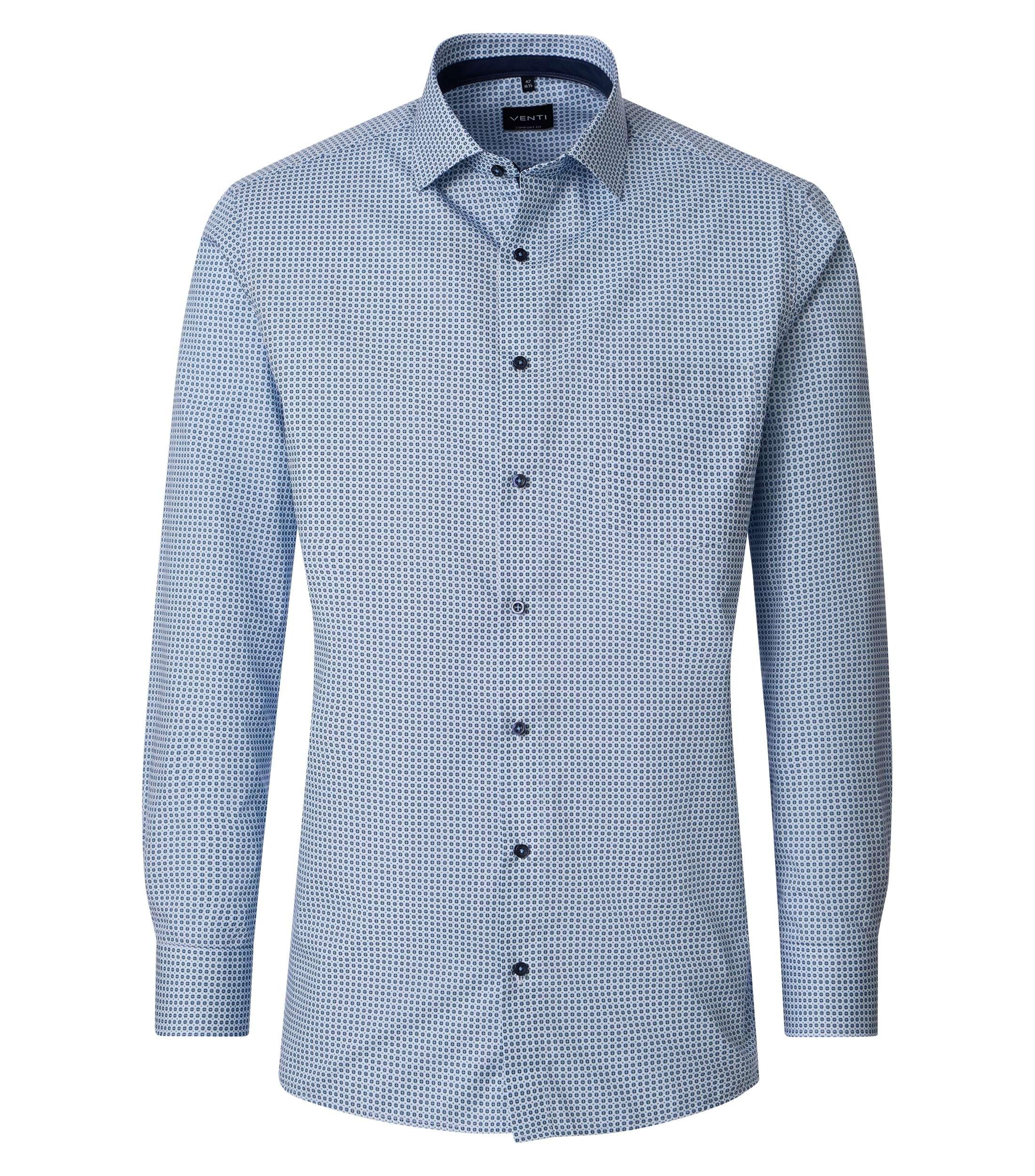 Businesshemd 44 Comfort Fit - Blau