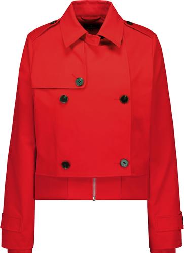 Kurzer Trenchcoat 36 - Chilli Pepper
