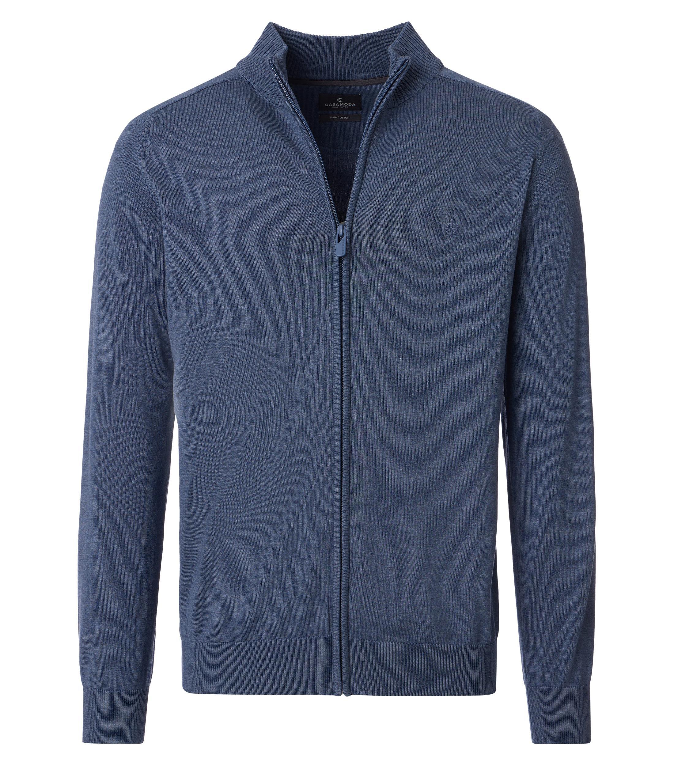 Strickjacke 3XL Basic Knitwear - Blau