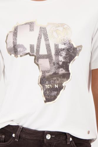 T-Shirt mit Afrika-Aufdruck