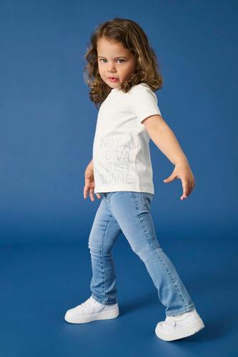 KMGROYAL REG FLARED PIM020 98 Ausgestellt - Light Blue Denim