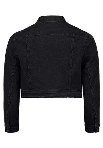 Jeansjacke Schwarz 40