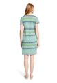Sommerkleid 48 Figurumspielend - Blau/Grün