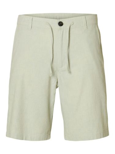 SLHREGULAR-BRODY LINEN BLD SHORTS NOOS