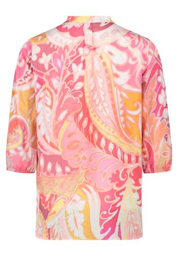 Schlupfbluse 46 Lässig - Rosé/yellow