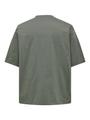 ONSMILLENIUM OVZ SS TEE NOOS L Locker geschnitten - Castor Gray