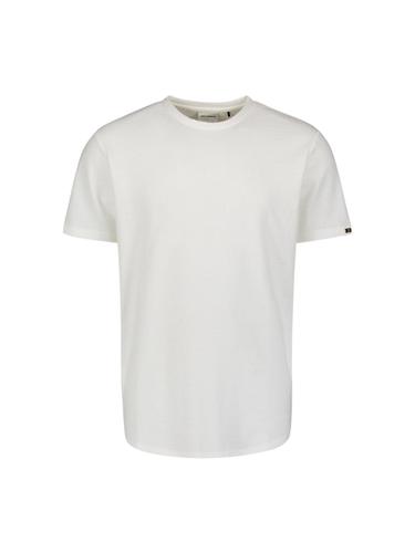 T-Shirt Crewneck Solid Jacquard