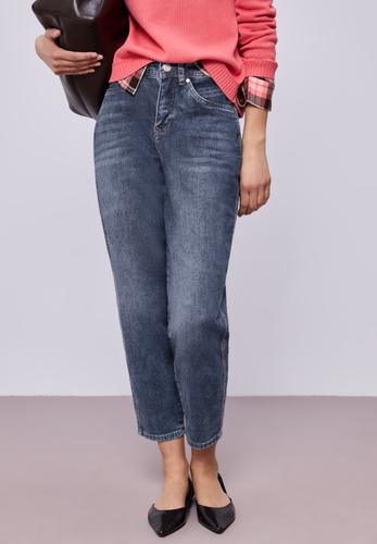 Barrel Leg Jeans 27/28 - Medium Blue Washed