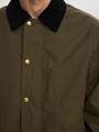 SLHWALTER WAXED COTTON JKT NOOS M - Grape Leaf