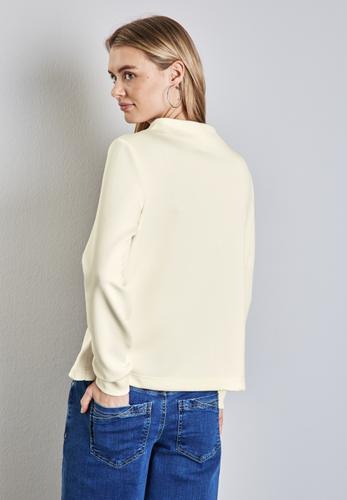 Silk-Look Shirt 40 - Lucid White