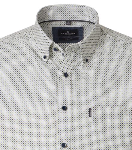 Freizeithemd Kurzarm 5XL Comfort Fit - Grün