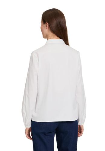 Hemdbluse Weiß 44