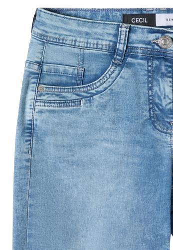 Slim Leg Jeansshorts im Casual Fit 28 - Authentic Used Wash