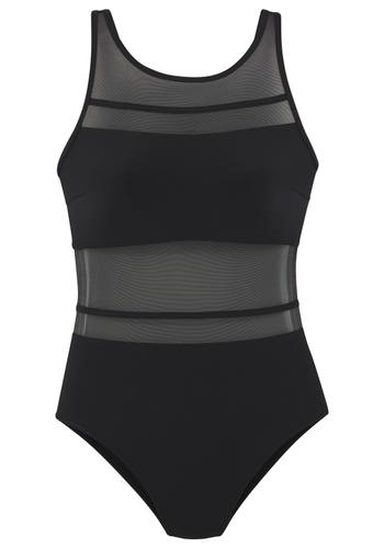 LASCANA Badeanzug mit Cup 42C/D - Black