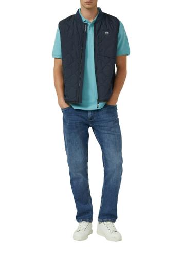 Poloshirt M Regular Fit - Türkis
