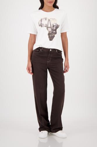 T-Shirt mit Afrika-Aufdruck