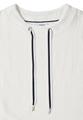 T-Shirt mit Rundhals mit Tunnelzug