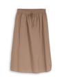 High Waist Midi-Rock mit Taschen 42 High Waist Fit - Taupe Grey