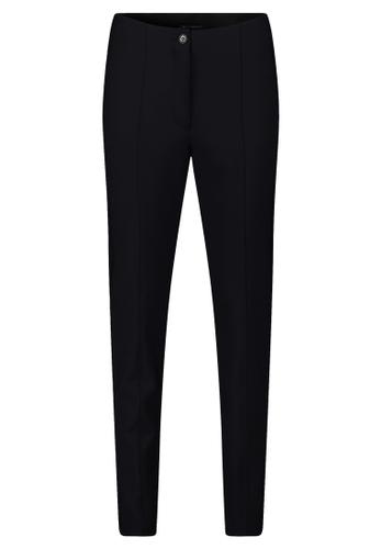 Businesshose 48 Slim Fit - Schwarz
