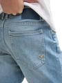 TTJOSH REGULAR SLIM Jeans Shorts 31 Slim Fit - Light Stone Blue Denim