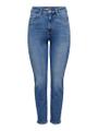 ONLEMILY STRETCH HW ST AK DNM CRO571NOOS 25/32 Gerade geschnitten - Medium Blue Denim
