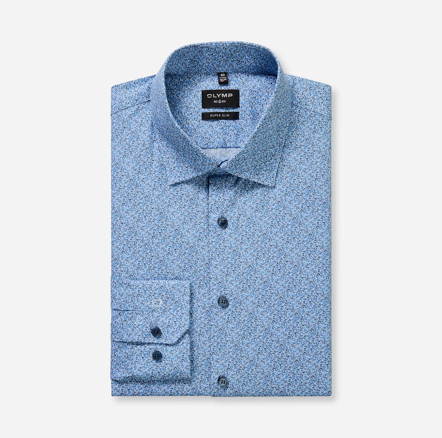 OLYMP No. Six 38 super slim - Bleu
