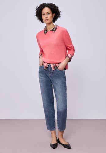 Barrel Leg Jeans 27/28 - Medium Blue Washed