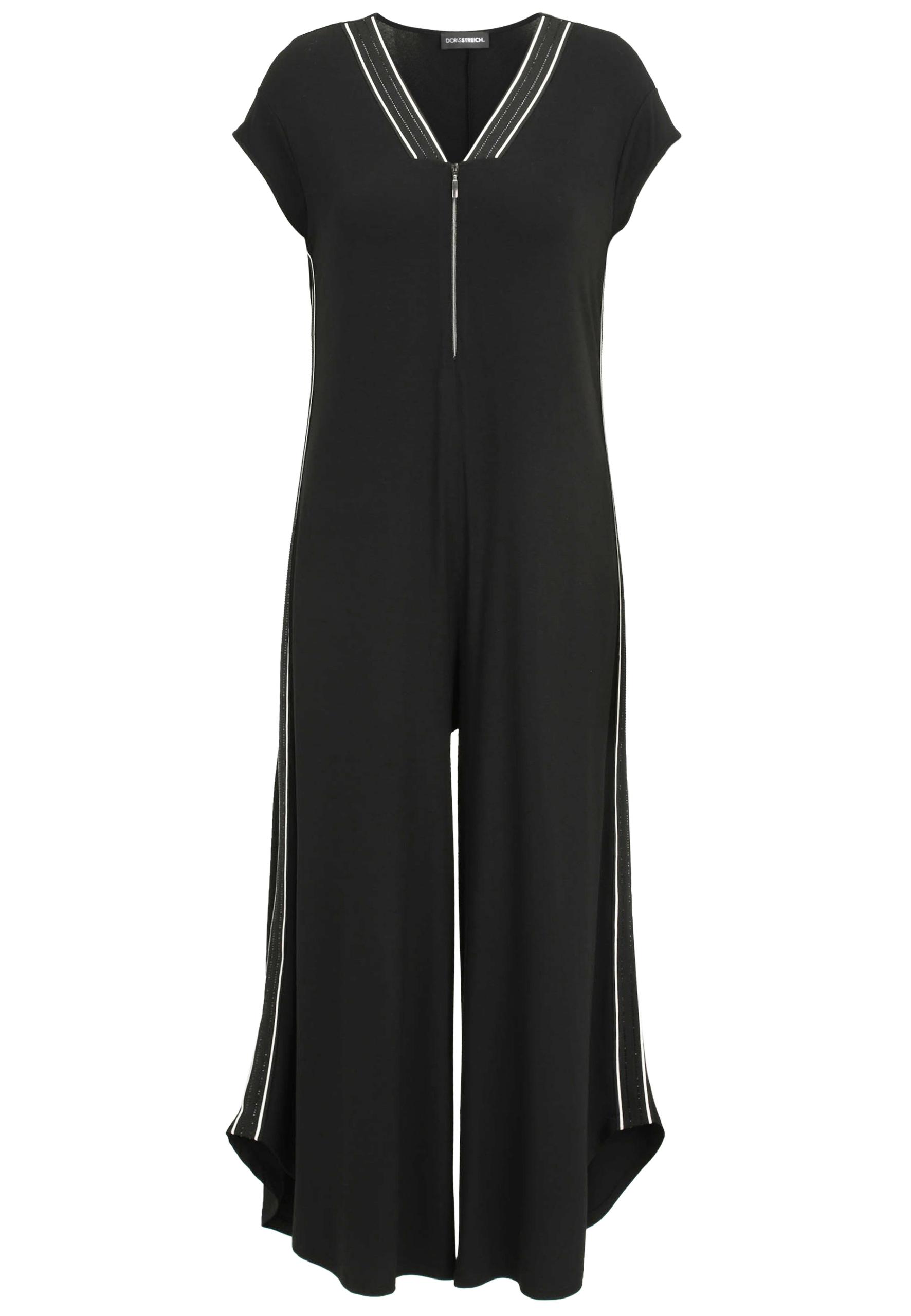 Jumpsuit 48 - Schwarz/weiß