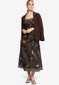 Maxikleid mit floralem Muster
