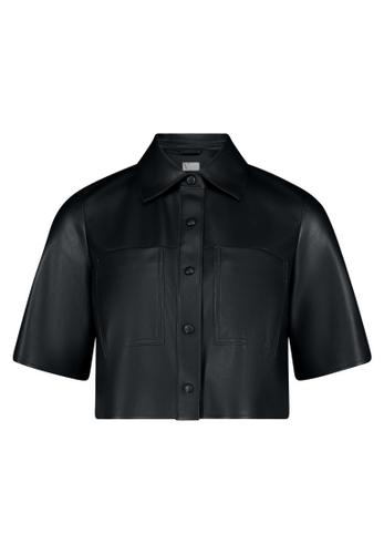 Kunstleder-Jacke