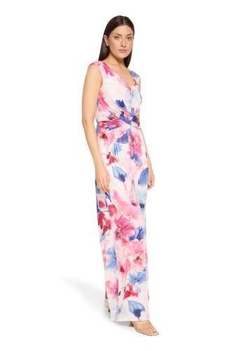 Jumpsuit 36 Tailliert - Cream/pink