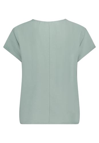 Blusenshirt 38 Figurumspielend - Chinois Green