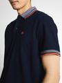 Piqué Poloshirt mit Logo-Print